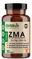 ZMA капс. 90 шт. OVERvit