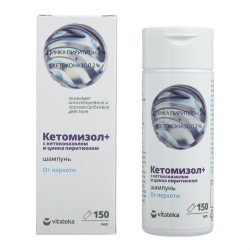 Шампунь Vitateka Кетомизол+ с кетоконазолом и цинка пиритионом от перхоти 150 мл