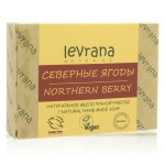 Мыло натуральное, Levrana natural (Леврана нейчерал) 100 г Северные ягоды