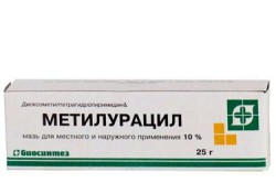 Метилурацил мазь д/местн. и наружн. прим. 10% 25 г 1 шт.