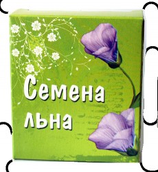 Льна семена сырье 100 г 1 шт.