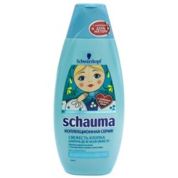 Шампунь Schauma Свежесть хлопка коллекционная серия с матрешкой 380 мл