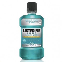 Ополаскиватель для полости рта Listerine защита зубов и десен 250 мл