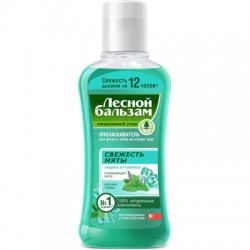 Ополаскиватель для полости рта Лесной бальзам Свежесть мяты защита от кариеса мята и лесные травы 400 мл